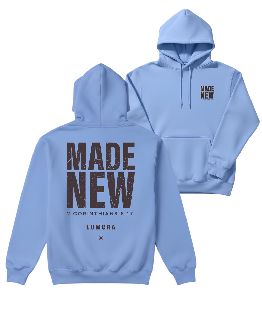 Made New – Carolina Blue Hoodie