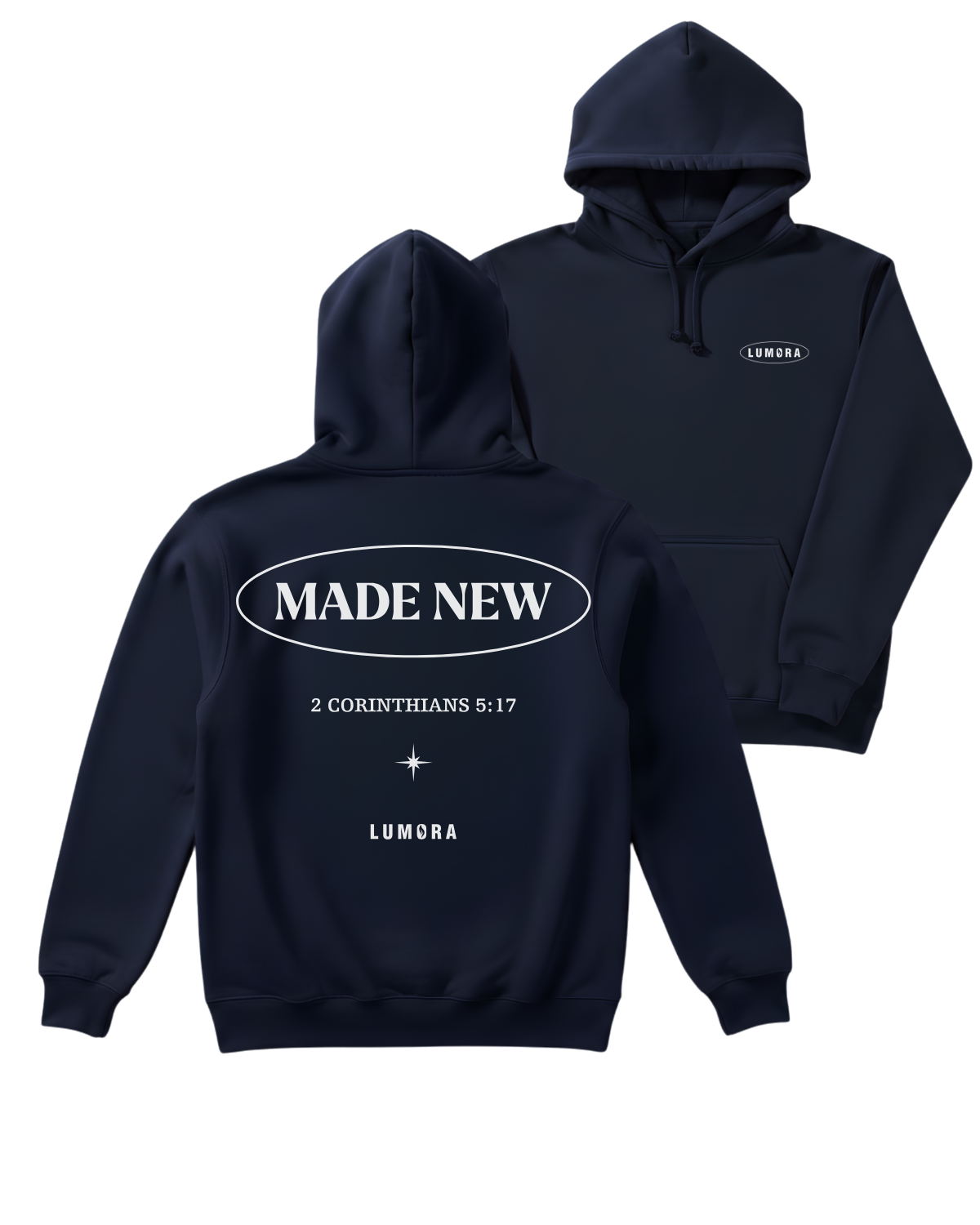 Made New – Navy Hoodie