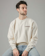 Faith Over Fear – Premium Crossgrain Crewneck (Bone)