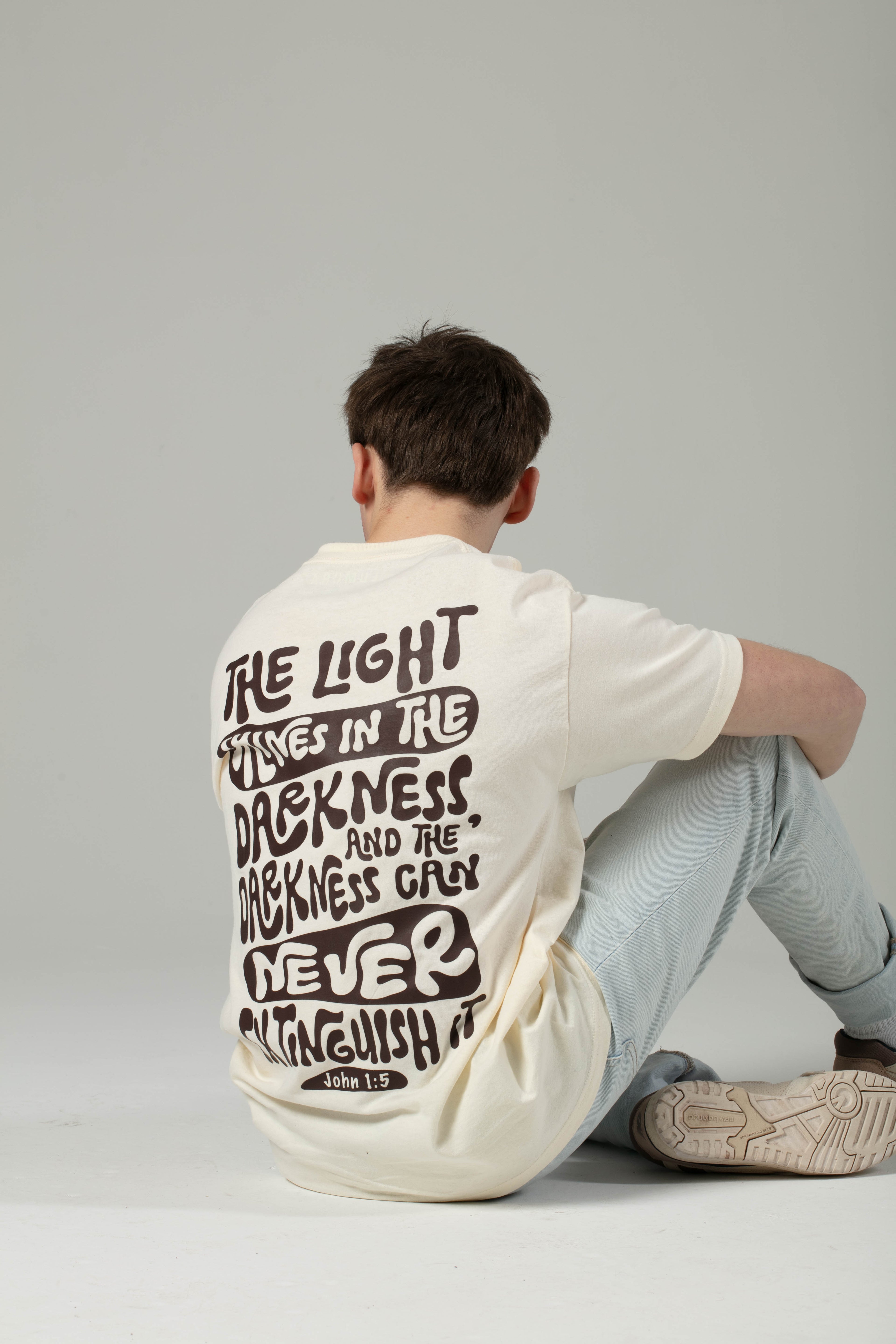 The Light Shines - Premium Tee (Ivory)